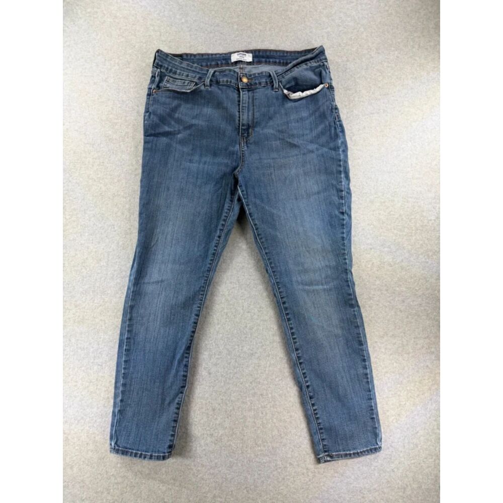 Denizen from Levi's High Rise Skinny Jeans Women's 18S 34x28 Blue Stretch